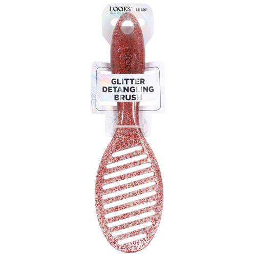 Looks glitter detangling brush