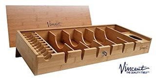 Vincent bamboo counter top tray 8