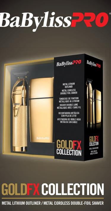 BaBylissPRO GoldFx Collection combo FXHOLPK2G