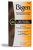 Bigen Permanent Powder Hair Color 46 light chestnut