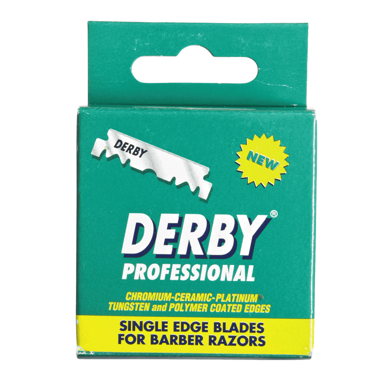 Derby professional single edge razor blades 100count - pre cut