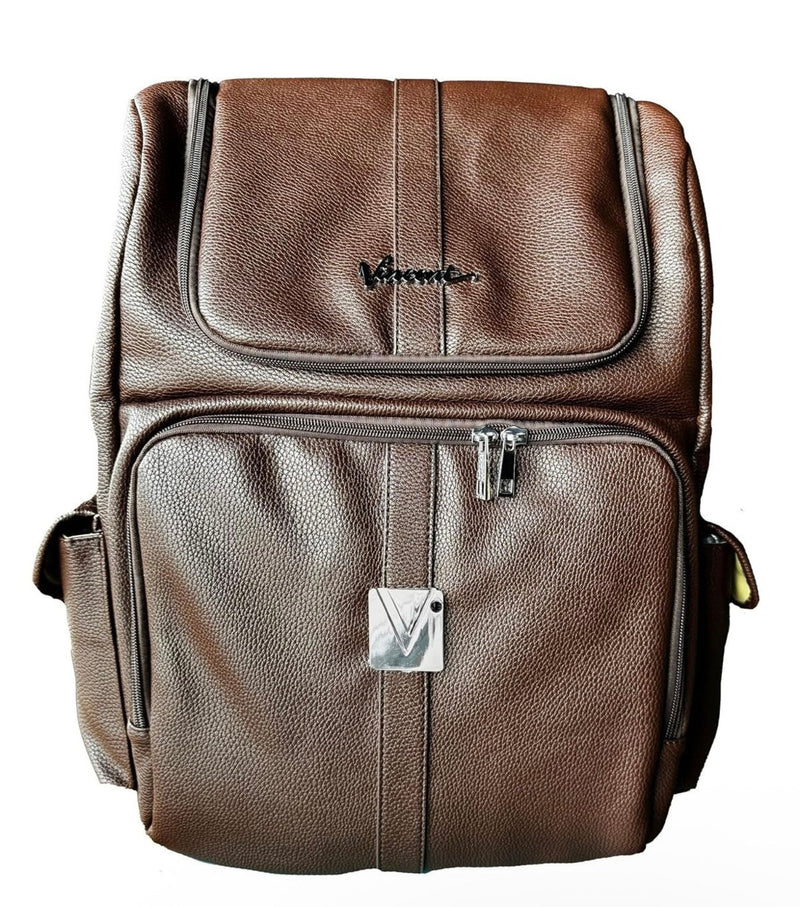 Vincent Leather Barber Bag – Dark Brown VT10308