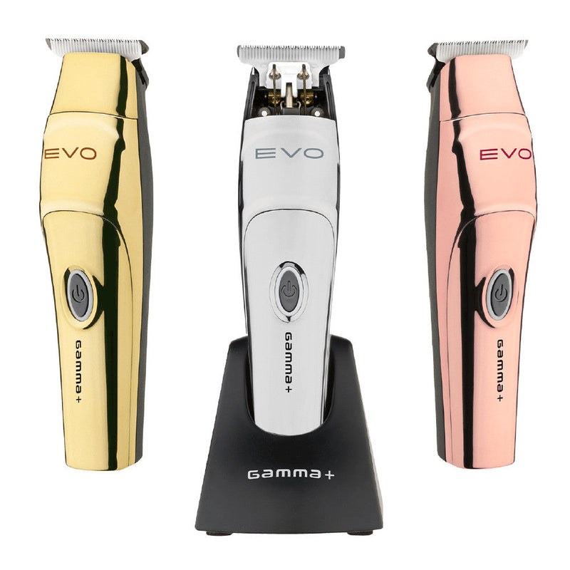 Gamma + Italia Evo cordless Trimmer - updated edition with the ultimate T-blade 