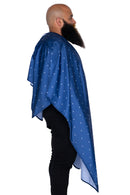 Barber Strong barber Cape Blue