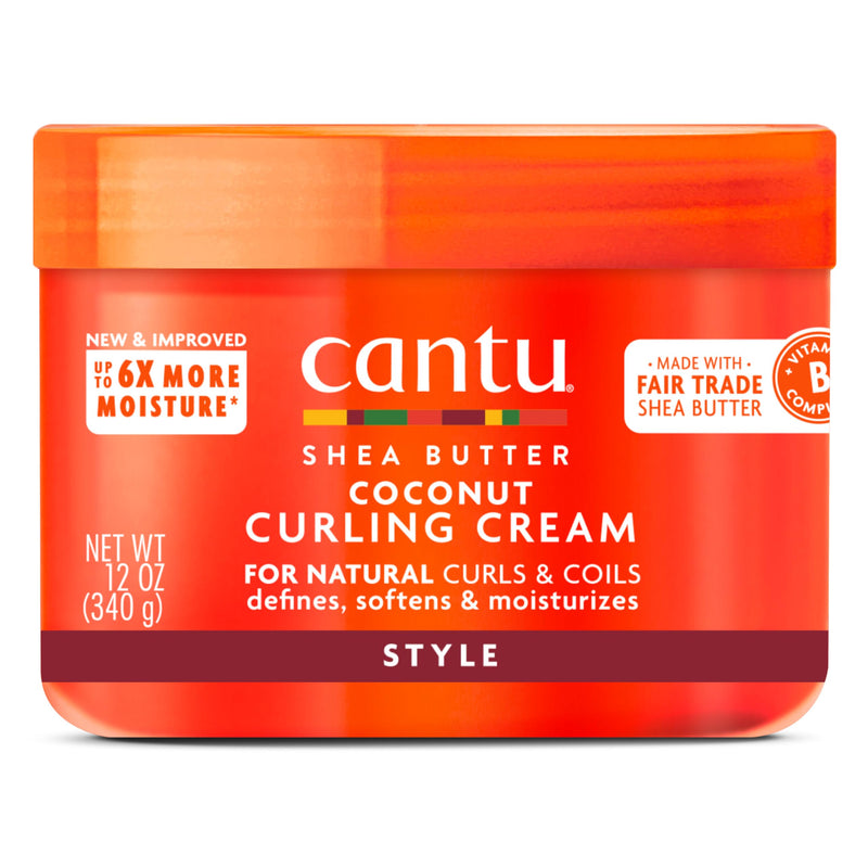 Cantu Shea Butter Natural Hair Coconut Curling Cream 12oz