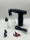Clog-Free Airbrush Gun – Cordless Rechargeable Spray Gun for Hair Semi-Permanent Dye, Enhancements & Dye Application – Adjustable Pressure, No-Clog Technology, Barbers