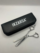 ikzarsa chrome Japanese Cobalt Steel 28th teeth thinning Shear size 6'' multi handle design