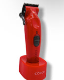 Cocco Hyper Veloce Professional Brushless High Torque Cordless Clipper – Red