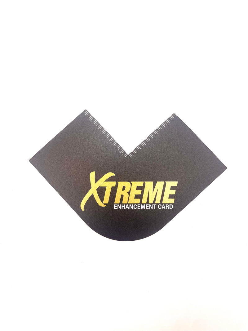XTREME Enhancement Card, Color spray edge liner card for Barber, Salon, Home use