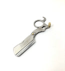 Kashi Finger Insert Razor holder Chrome