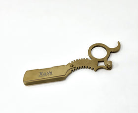 Kashi Finger Insert Razor holder Gold