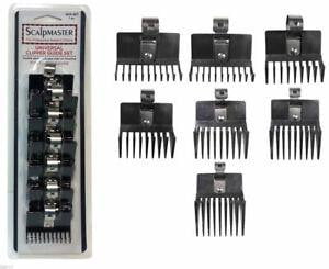 Scalpmaster Universal Clipper Guide Set- 7pcs Guards