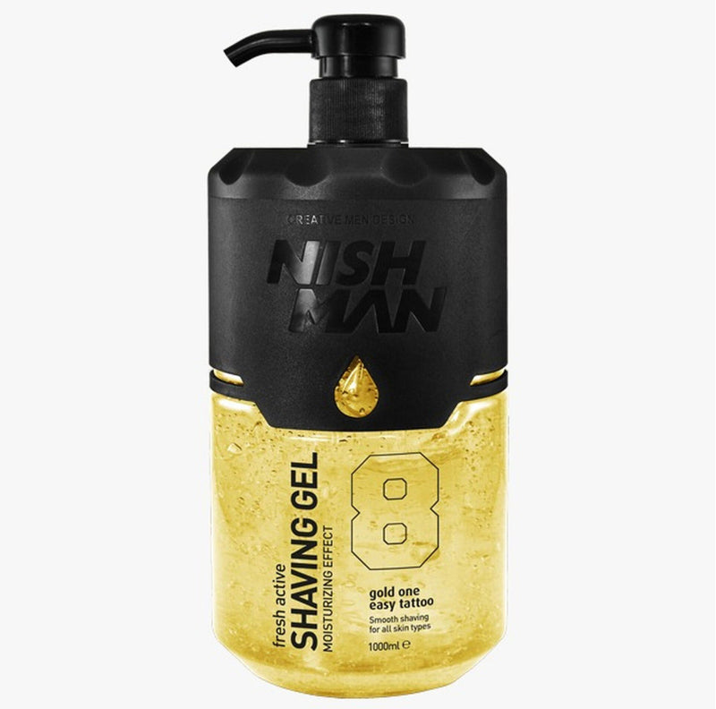 NISHMAN Fresh Active Shaving Gel Gold one