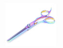 Kashi rainbow Japanese Cobalt Steel thinning Shear size 6''