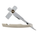 Irving barber co. CHROME & NICKEL Razor holder