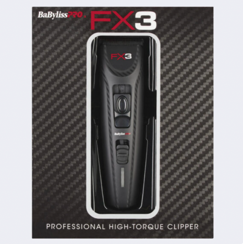 Babylisspro Black FX3 High Torque Cordless Clipper FXX3CB