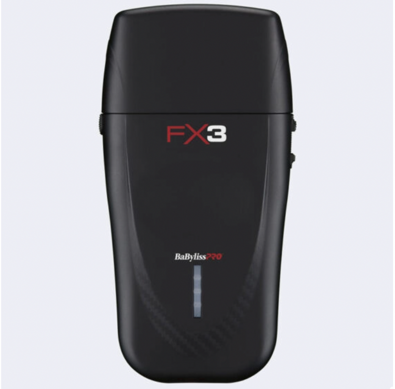 BaByliss PRO Black FX3 Cordless Double Foil Shaver FXX3SB