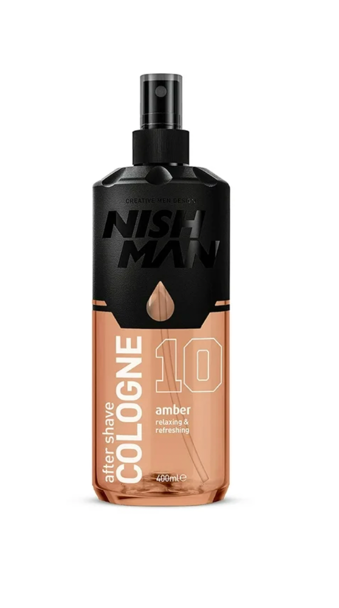 Nishman Aftershave Cologne 10 amber (400ml/13.5oz)