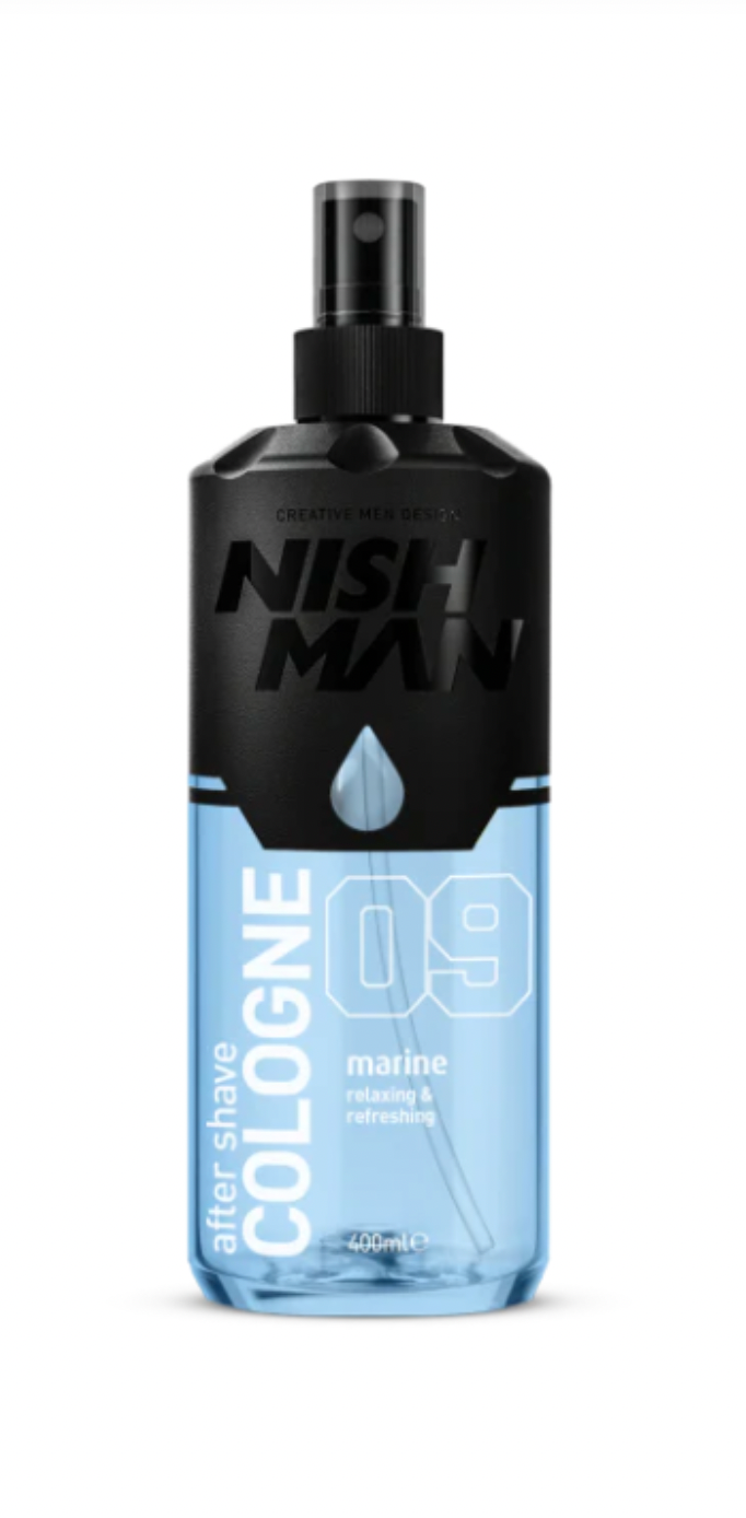 Nishman Aftershave Cologne 9 marine (400ml/13.5oz)