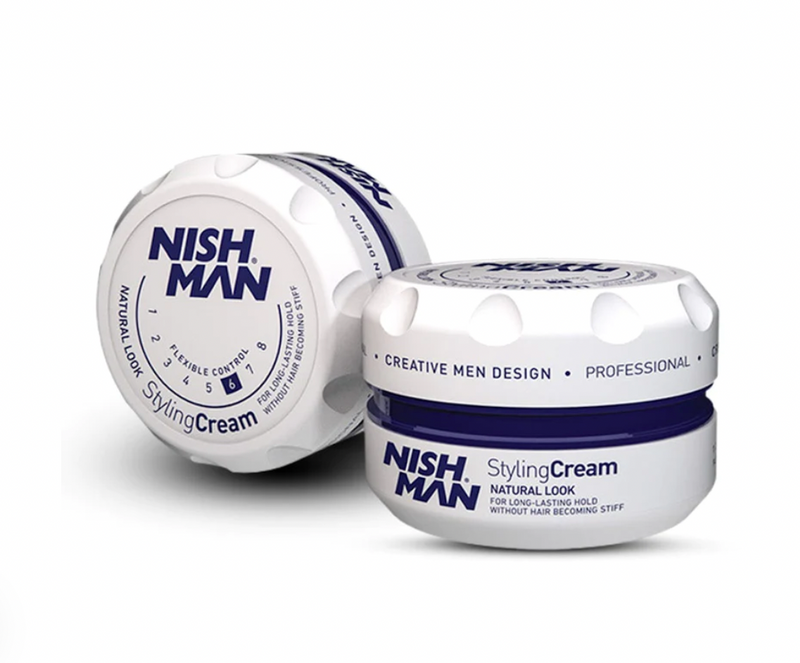 Nishman Extra Hold Hair Styling Cream (150ml/5oz)