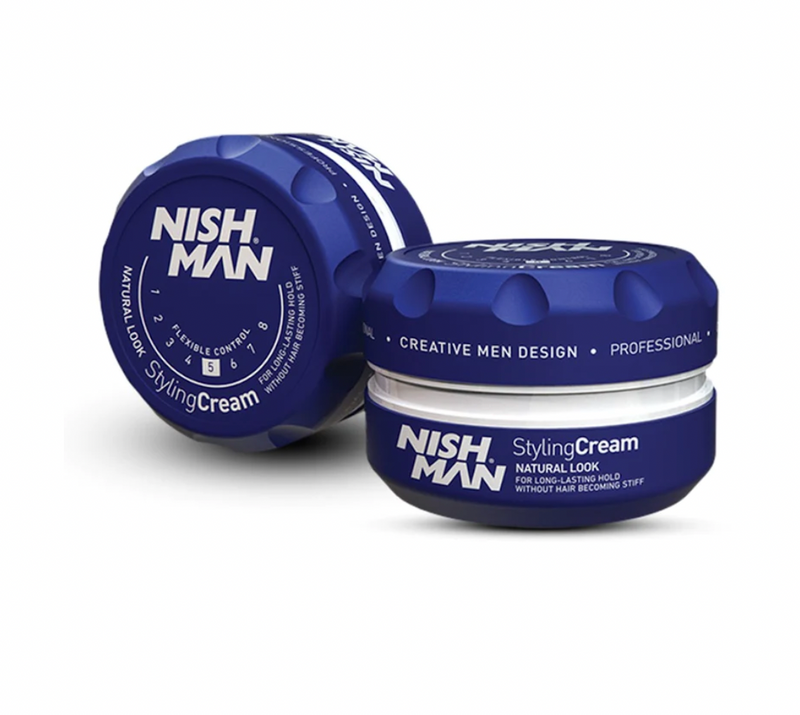 Nishman Medium Hold Hair Styling Cream (150ml/5oz)