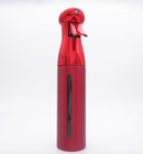 Red chrome continuous spray mist bottle 300ml