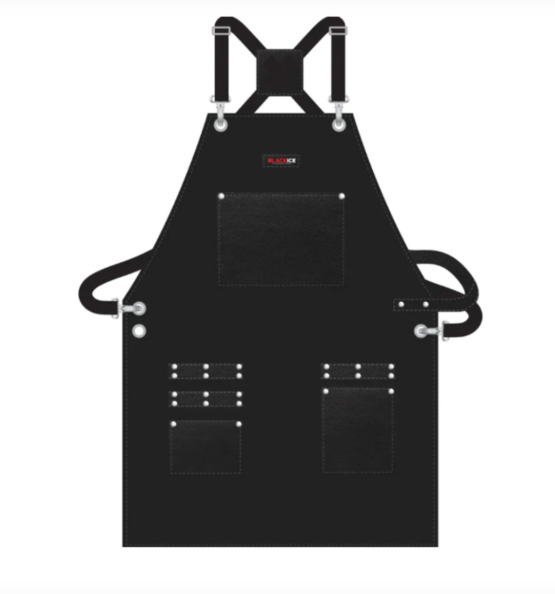 Blackice Professional Signature Series Barber Apron – Classic Black BVE011BLA