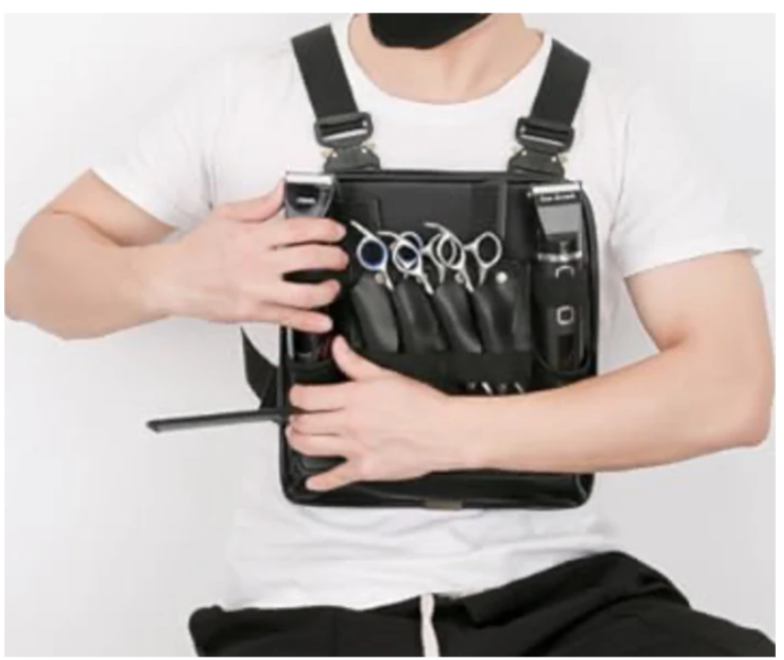 Barber Shield Chest Tools Holster
