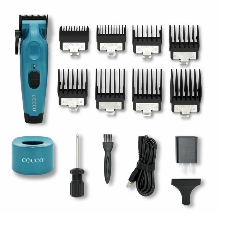 Cocco Hyper Veloce Professional Brushless High Torque Cordless Clipper – Dark Teal
