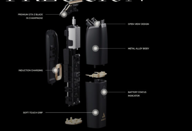 Andis Professional beSPOKE Wirless Charge Cordless Trimmer with Premium GTX-Z Blade