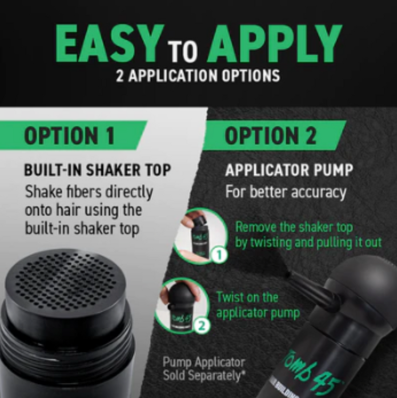 Tomb45 Hair Building Fibers 25g – 3 colors available