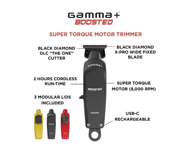 Gamma+ Boosted Cordless Trimmer w/ Super Torque Motor