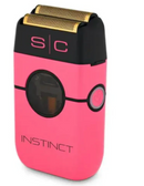 StyleCraft Instinct Metal Double Foil Shaver w/ IN2 Vector Motor & Intuitive Torque Control – Pink