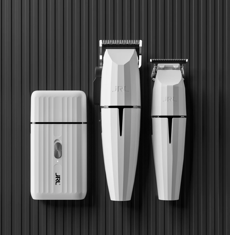 JRL Professional Ghost Clipper, Trimmer & Foil Shaver Collection + 2 Charging Bases (GH2024-2)