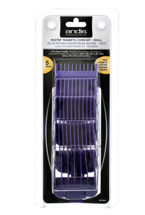 Andis double magnetic comb set #0, #1, #2, #3, #4 - #01410