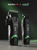 BabylissPRO x tomb45 wireless charging 2pc combo by IBS clipper, trimmer