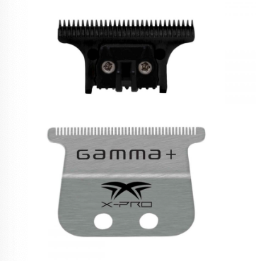 Gamma+ X-pro wide stainless steel with black diamond carbon dlc the one cutting trimmer blade set GP528SB