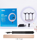Ljj 45 Ring Light Foldable Desk Led Selfie Fill With Tripod Stand Studio Folding Lamp