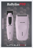 BabylissPRO Limited Edition LithiumFX+ Trimmer & Double-Foil Shaver Prepack (Pink) FX73FSTPKMP