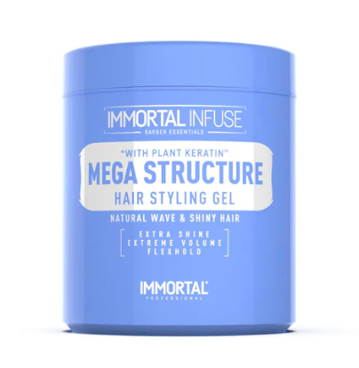 Immortal NYC Infuse Mega Structure Styling Gel 500ml