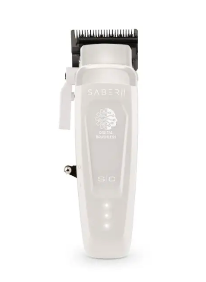 Stylecraft saber 2 professional hair clipper with eon digital brushless motor white – SC619W