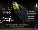STYLECRAFT S|C STUDIO – PROFESSIONAL NITRILE LATEX FREE GLOVES WITH TEXTURED GRIP – 100 COUNT SC336B