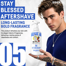 Immortal NYC Love Peace and Happiness Stay Blessed Aftershave 05 16.9 oz