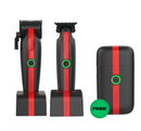 Cocco Veloce Lite Clipper, Trimmer & Free Shaver | Black/Red