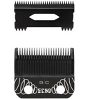 StyleCraft ECHO Fixed DLC Clipper Blade & Deep Tooth DLC Cutter Set (SC545BL)