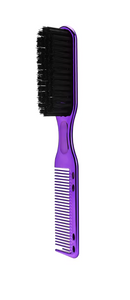 2-Sided Barber Fade Clean Comb and Brush – 3 colors available