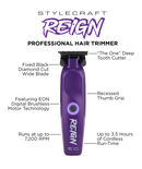StyleCraft Reign Eon Digital Brushless Motor Trimmer - Purple Reign (SC422P)