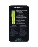 BABYLISSPRO FXONE LO-PROFX LIMITED EDITION NEON YELLOW CLIPPER | FX829NY
