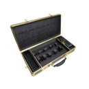 Hairart barber case gold & black