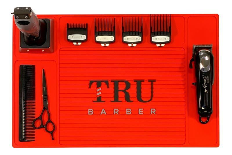 TRUbarber Barber Station Mat Organizer 19''x13'' Multiple Colors